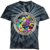 Psychedelic Mushroom Trip Psychedelic Research Gift Kids Tie-Dye T-Shirt