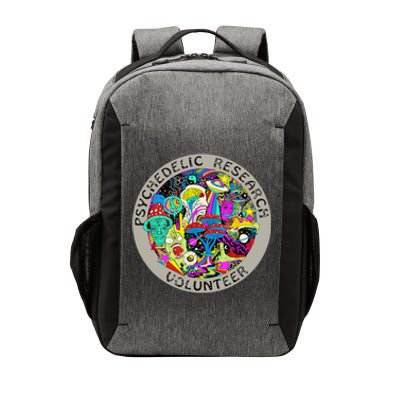 Psychedelic Mushroom Trip Psychedelic Research Gift Vector Backpack