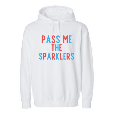 Pass Me The Sparklers Garment-Dyed Fleece Hoodie