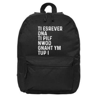 Put My Thang Down Is It Worth It Missy Quote 16 in Basic Backpack