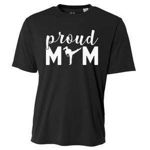 Proud Mom Taekwondo Martial Arts Sparring Fighting Boxing Cooling Performance Crew T-Shirt