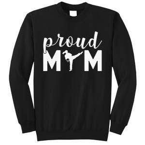 Proud Mom Taekwondo Martial Arts Sparring Fighting Boxing Sweatshirt