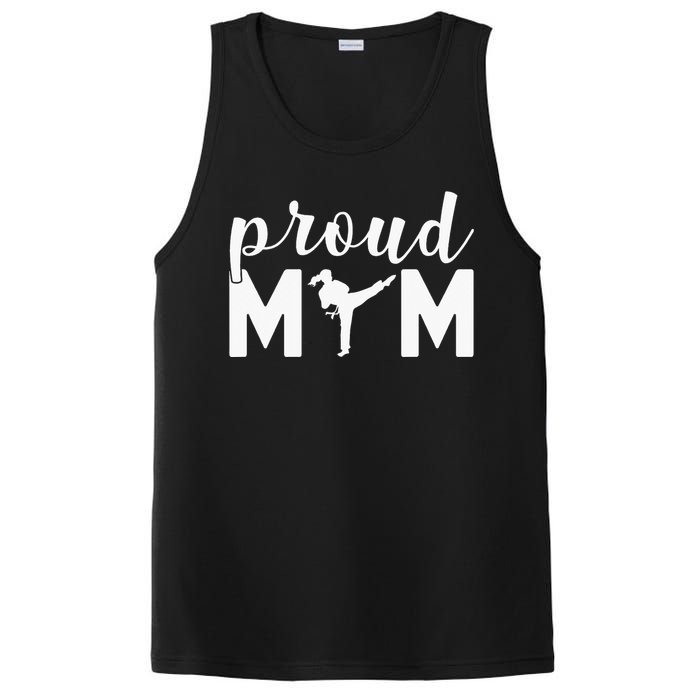 Proud Mom Taekwondo Martial Arts Sparring Fighting Boxing PosiCharge Competitor Tank