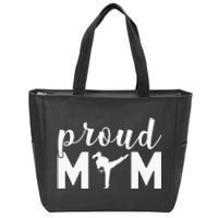 Proud Mom Taekwondo Martial Arts Sparring Fighting Boxing Zip Tote Bag