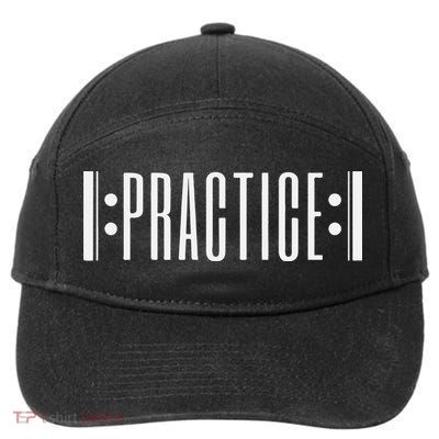Practice Music Teacher 7-Panel Snapback Hat