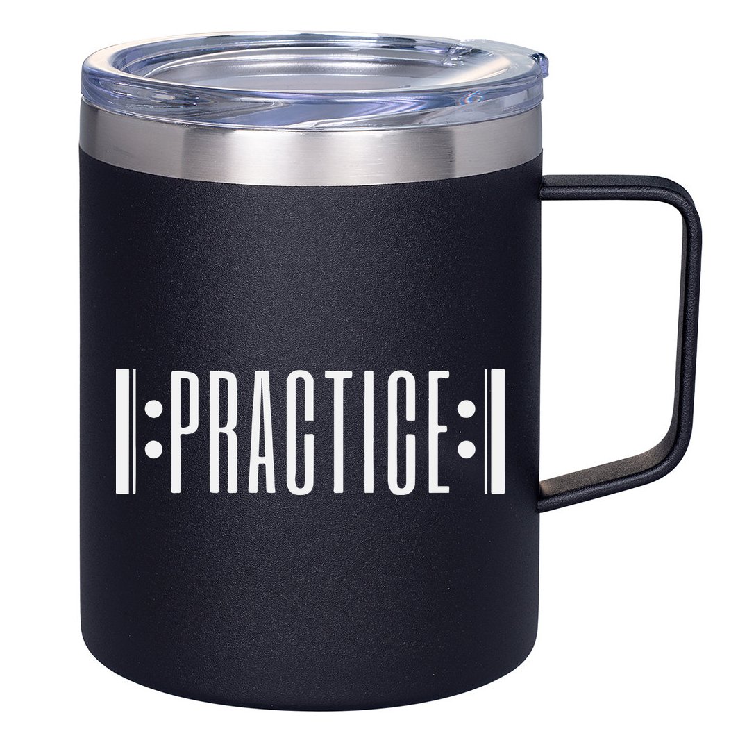 Practice Music Teacher 12oz Stainless Steel Coffee Mug
