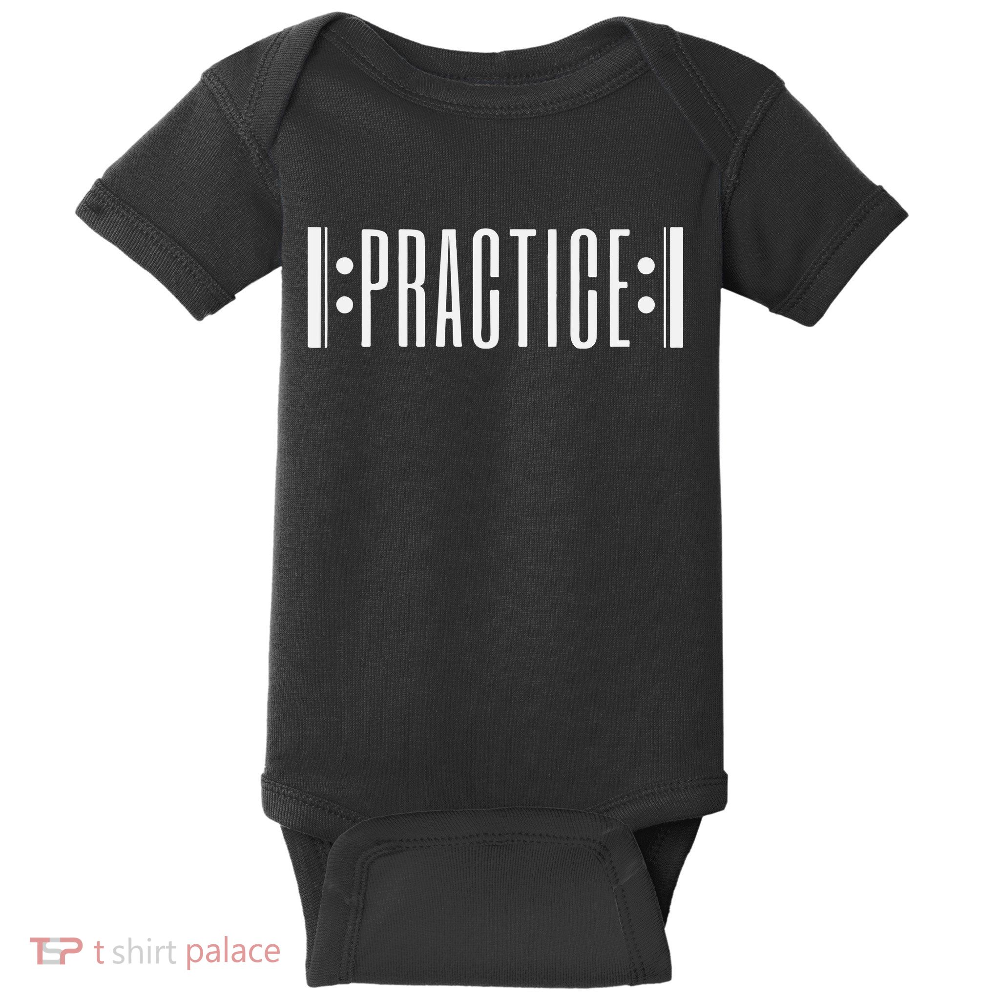 Practice Music Teacher Baby Bodysuit