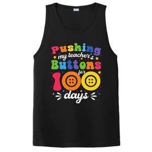 Pushing My TeacherS Buttons For 100 Days 100 Days Of School PosiCharge Competitor Tank