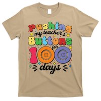 Pushing My TeacherS Buttons For 100 Days 100 Days Of School T-Shirt