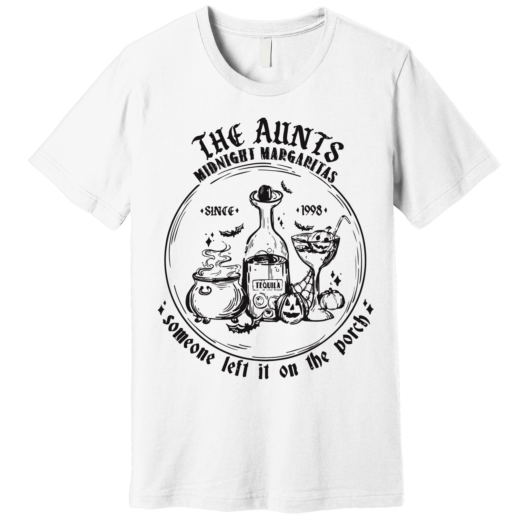 Practical Magic The Aunts Midnight Margaritas Premium T-Shirt