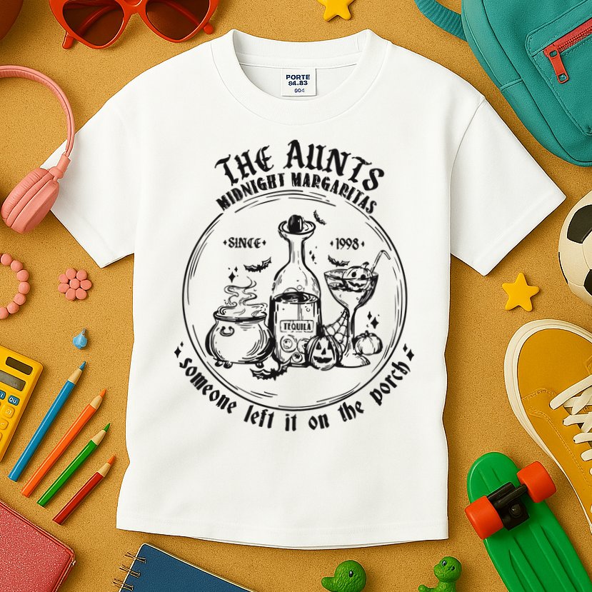 Practical Magic The Aunts Midnight Margaritas Kids T-Shirt