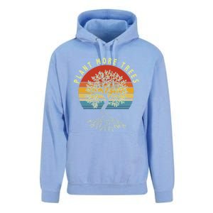 Plant More Trees Save Earth Happy Earth Day Gift Unisex Surf Hoodie