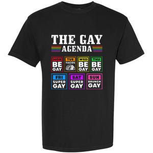 Pride Month The Gay Agenda Lgbtq Garment-Dyed Heavyweight T-Shirt