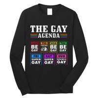 Pride Month The Gay Agenda Lgbtq Long Sleeve Shirt