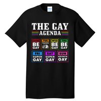 Pride Month The Gay Agenda Lgbtq Tall T-Shirt