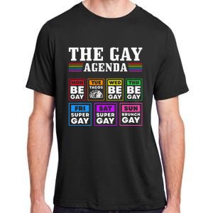 Pride Month The Gay Agenda Lgbtq Adult ChromaSoft Performance T-Shirt