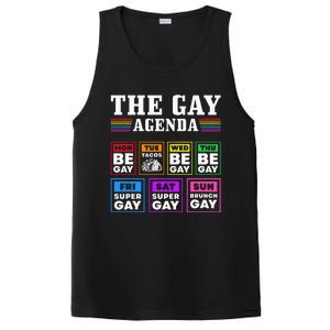 Pride Month The Gay Agenda Lgbtq PosiCharge Competitor Tank