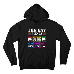 Pride Month The Gay Agenda Lgbtq Tall Hoodie