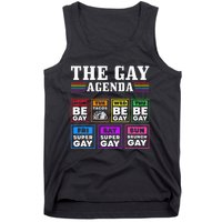 Pride Month The Gay Agenda Lgbtq Tank Top