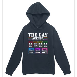 Pride Month The Gay Agenda Lgbtq Urban Pullover Hoodie