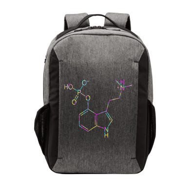 Psilocybin Molecule, Tie Dye, Mycology, Fungi, Mushrooms Vector Backpack