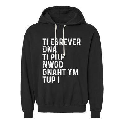 Put My Thang Down Is It Worth It Missy Misdemeanor Flip It & Reverse It Rap 90S Garment-Dyed Fleece Hoodie