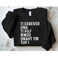 Put My Thang Down Is It Worth It Missy Misdemeanor Flip It & Reverse It Rap 90S Sweatshirt