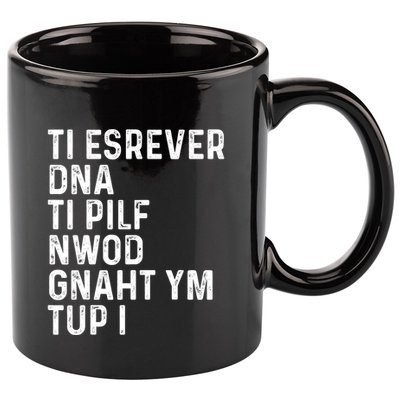 Put My Thang Down Is It Worth It Missy Misdemeanor Flip It & Reverse It Rap 90S 11oz C Handle Ceramic Mug