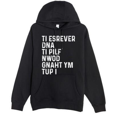 Put My Thang Down Is It Worth It Missy Misdemeanor Flip It & Reverse It Rap 90S Premium Pullover Hoodie