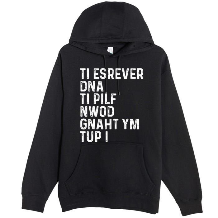 Put My Thang Down Is It Worth It Missy Misdemeanor Flip It & Reverse It Rap 90S Premium Pullover Hoodie