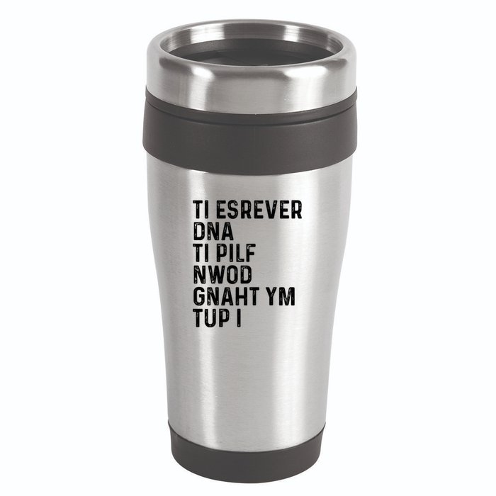 Put My Thang Down Is It Worth It Missy Misdemeanor Flip It & Reverse It Rap 90S 16oz Travel Tumbler