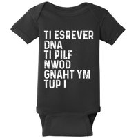 Put My Thang Down Is It Worth It Missy Misdemeanor Flip It & Reverse It Rap 90S Baby Bodysuit