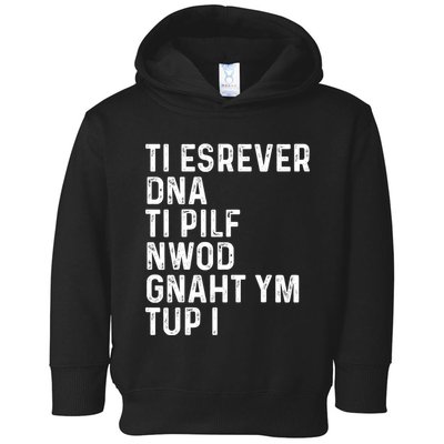 Put My Thang Down Is It Worth It Missy Misdemeanor Flip It & Reverse It Rap 90S Toddler Hoodie