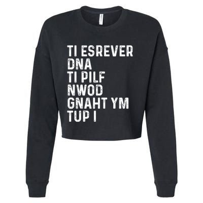 Put My Thang Down Is It Worth It Missy Misdemeanor Flip It & Reverse It Rap 90S Cropped Pullover Crew