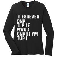 Put My Thang Down Is It Worth It Missy Misdemeanor Flip It & Reverse It Rap 90S Ladies Long Sleeve Shirt