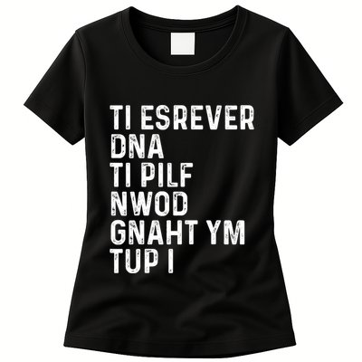 Put My Thang Down Is It Worth It Missy Misdemeanor Flip It & Reverse It Rap 90S Womens T-Shirt