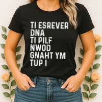 Put My Thang Down Is It Worth It Missy Misdemeanor Flip It & Reverse It Rap 90S Womens T-Shirt