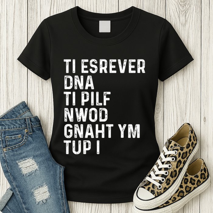 Put My Thang Down Is It Worth It Missy Misdemeanor Flip It & Reverse It Rap 90S Womens T-Shirt