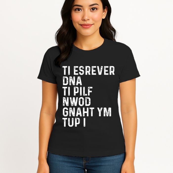 Put My Thang Down Is It Worth It Missy Misdemeanor Flip It & Reverse It Rap 90S Womens T-Shirt