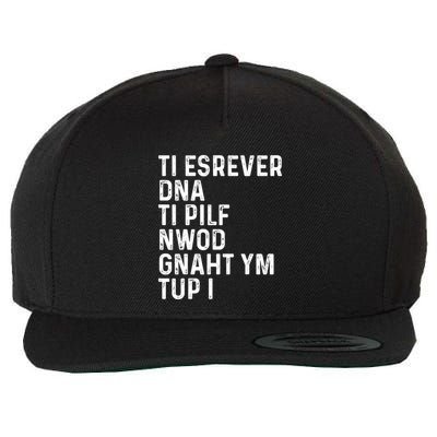 Put My Thang Down Is It Worth It Missy Misdemeanor Flip It & Reverse It Rap 90S Wool Snapback Cap