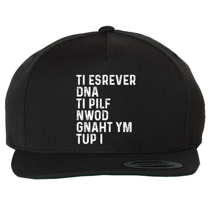 Put My Thang Down Is It Worth It Missy Misdemeanor Flip It & Reverse It Rap 90S Wool Snapback Cap