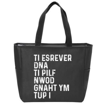 Put My Thang Down Is It Worth It Missy Misdemeanor Flip It & Reverse It Rap 90S Zip Tote Bag