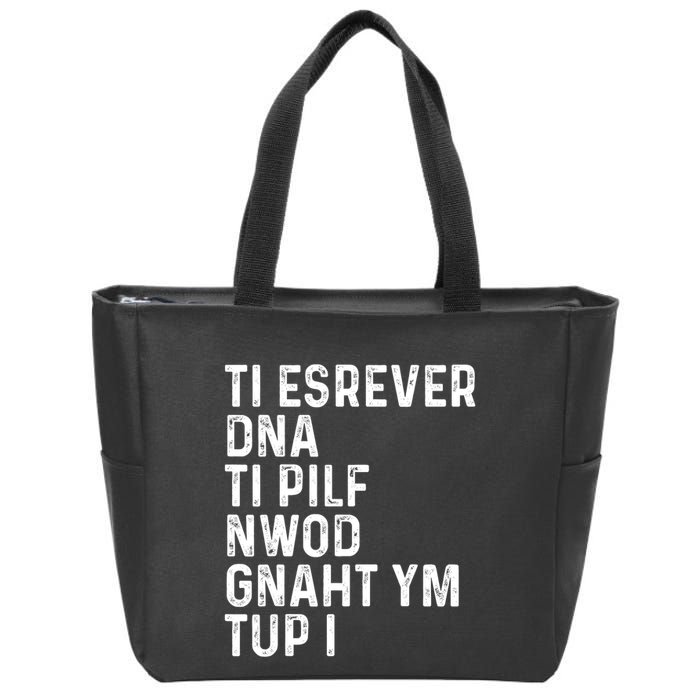 Put My Thang Down Is It Worth It Missy Misdemeanor Flip It & Reverse It Rap 90S Zip Tote Bag