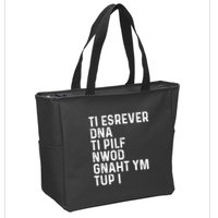 Put My Thang Down Is It Worth It Missy Misdemeanor Flip It & Reverse It Rap 90S Zip Tote Bag