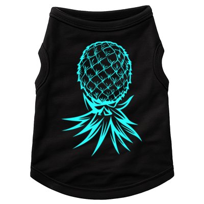 Party Mode Upside Down Pineapple Swinger Vanilla Swapping Great Gift Doggie Tank