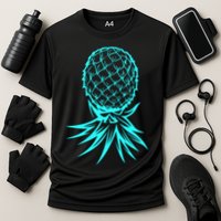 Party Mode Upside Down Pineapple Swinger Vanilla Swapping Great Gift Cooling Performance Crew T-Shirt