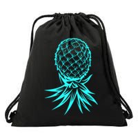 Party Mode Upside Down Pineapple Swinger Vanilla Swapping Great Gift Drawstring Bag