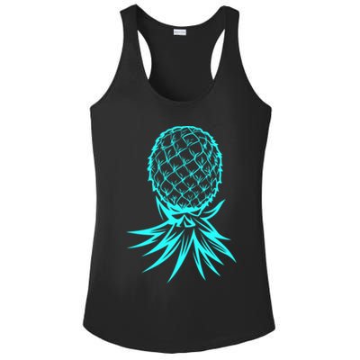 Party Mode Upside Down Pineapple Swinger Vanilla Swapping Great Gift Ladies PosiCharge Competitor Racerback Tank