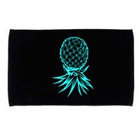 Party Mode Upside Down Pineapple Swinger Vanilla Swapping Great Gift Microfiber Hand Towel