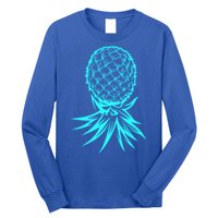 Party Mode Upside Down Pineapple Swinger Vanilla Swapping Great Gift Long Sleeve Shirt